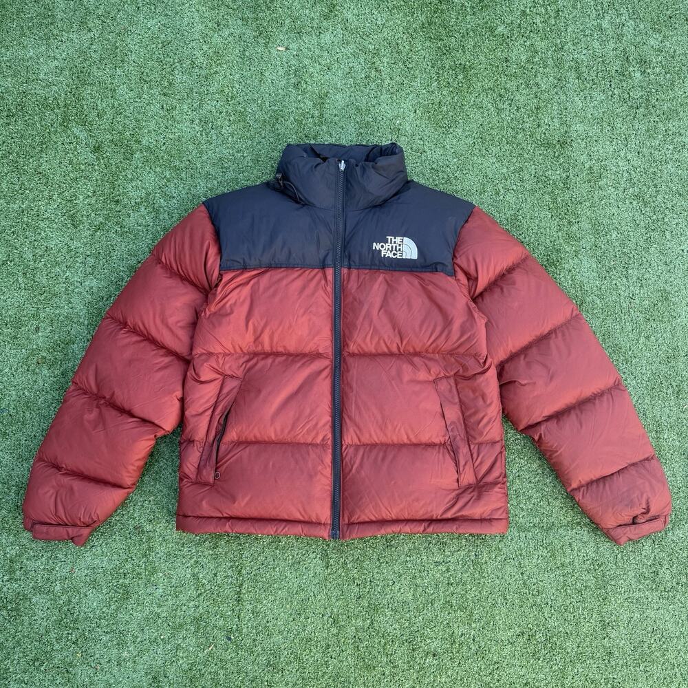 The North Face 1996 Retro Nuptse Down Puffer Jacket Red Black Men’s Small